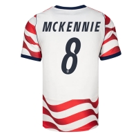 Camiseta Estados Unidos Weston McKennie #8 Primera Equipación Replica Mundial 2026 mangas cortas